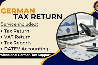 prepare and file your german tax return professionally