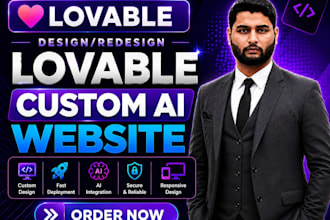 build your lovable custom ai website web apps