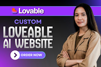 build your lovable custom ai website web apps