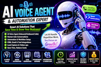 make smart ai voice caller for your business