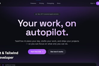 build a modern react website