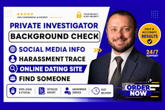 background check as osint private investigator digital forensics people search