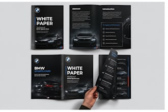 design amazing brochure, company profile, handbook, proposal, report