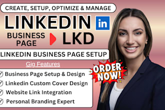 setup and optimize linkedin business page for company growth faebook page setup