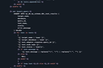 build robust dbt models, custom macros, and tests