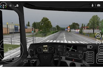 develop 3d real life driving simulator game, truck driving simulator game