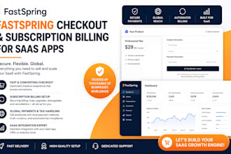build fastspring checkout and subscription billing for saas apps