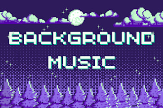 compose electronic background music