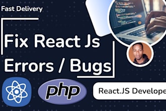 fix bugs or errors in react js
