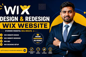 wix website redesign wix website design wix business site wix ecommerce website