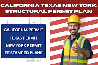 design texas new york california pe stamped structural plan permit ready drawing