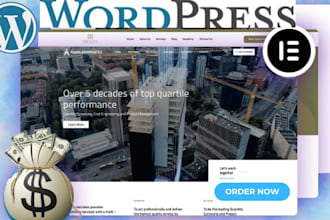 design redesign wordpress website develoment