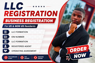 do US llc registration in wyoming, delaware, new mexico llc for non US residents