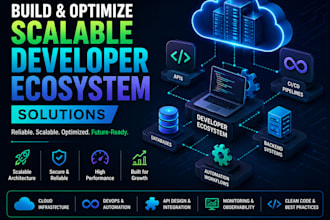 scalable cloud infrastructure and backend developer solutions