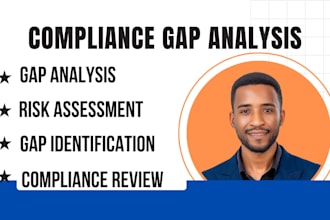 do compliance gap analysis and risk assessment with action plan