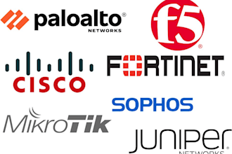 setup fix cisco fortigate palo alto pfsense f5 firewall