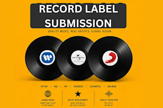 do record label submission to top active record labels to get signed