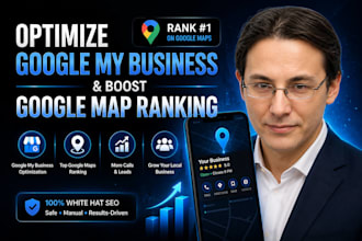 do gmb ranking and local SEO to optimize your gbp for google map pack