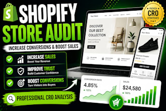 do a professional shopify store audit to increase conversions