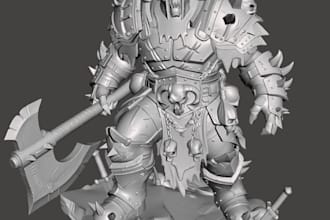 repair broken ai generated stl files for resin printing
