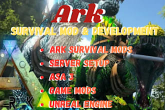 develop ark survival ascended server setup mods maps weapons in unreal engine 5