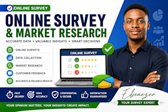 do professional online surveys and market research