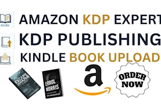 publish your book professionally on amazon KDP