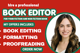 be your professional developmental book editor