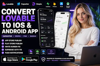 fix lovable convert lovable to ios android mobile app with capacitor pwa despia