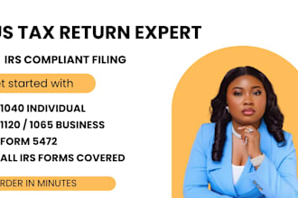 file US tax return, irs tax filing, 1040, 1120, 1065 and form 5472