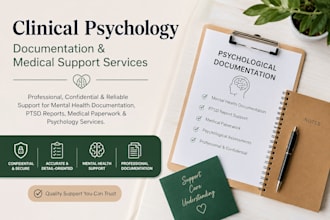 do professional psychology article and report writing