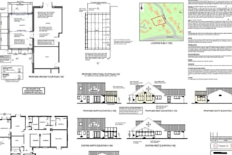 provide UK planning permission and building regulation drawings