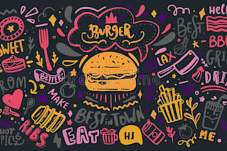 design wall mural art for home restaurant office wall