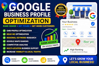 optimize, audit ,and manage your google business profile SEO