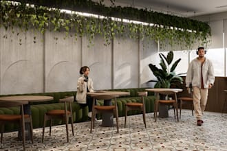 do interior designing of retail shops