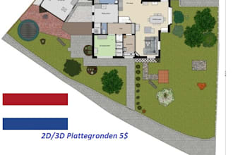 provide professional 2d or 3d floor plan design with floorplanner