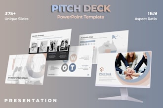 design pitch deck investor movie business  powerpoint pitch deck