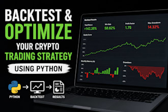 backtest and optimize your crypto trading strategy using python
