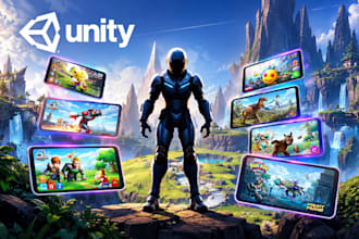 do unity game development, unity game, unity 3d game