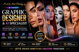 ai model create and beauty retouch