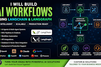 build ai agents and workflows using langchain and langgraph