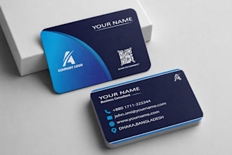 create professional corporate business card