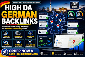 build german dofollow backlinks for local SEO google ranking