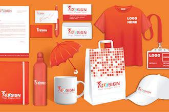 do company branding and printing items design
