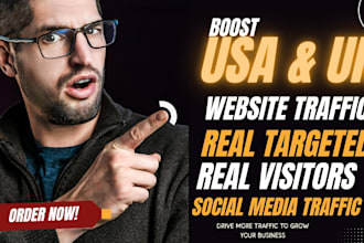 do organic USA,UK website traffic to increase sales,etsy amazon