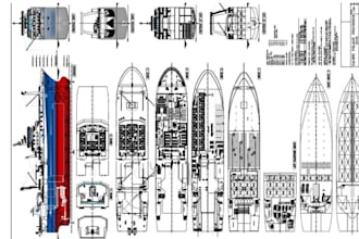 do ship stability calculation and marine structural design