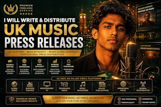 write and distribute uk music press release, press releases, pr distribution