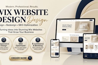 design modern wix website, wix redesign, wix website design wix website redesign