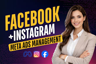 manage facebook and instagram ad campaigns as meta ads manager