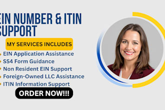 assist with ein application for non US resident llc owners